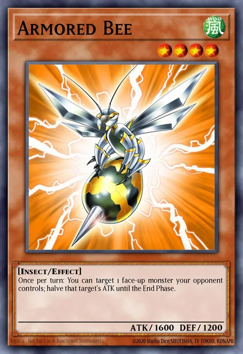 Armored Bee trading card