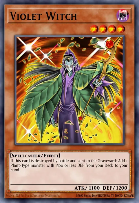 Violet Witch trading card