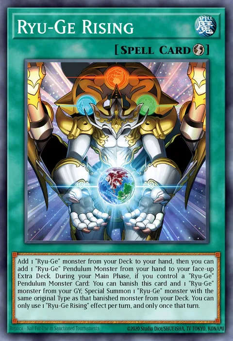 Ryu-Ge Rising trading card