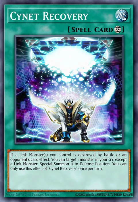 Cynet Recovery trading card
