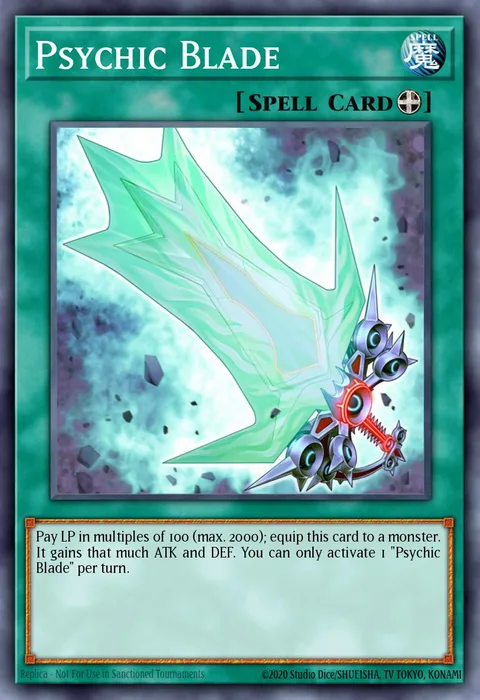 Psychic Blade trading card