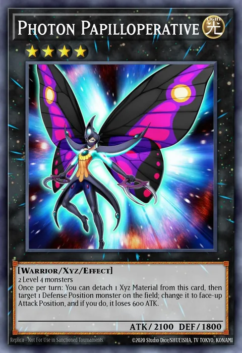 Photon Papilloperative trading card