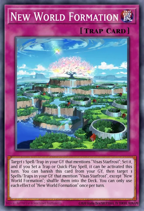 New World Formation trading card