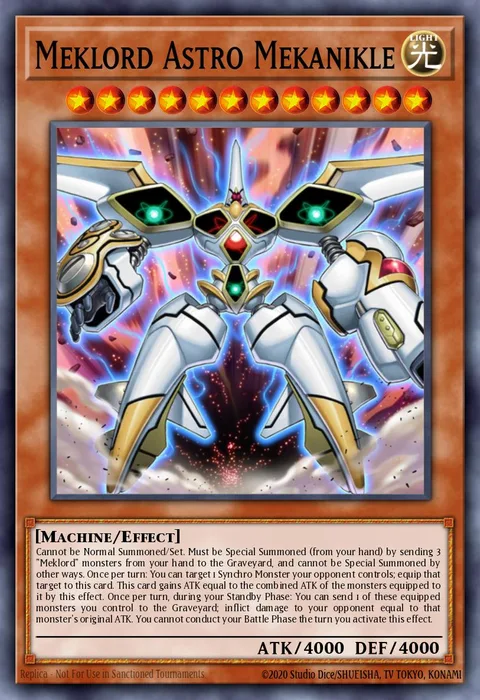 Meklord Astro Mekanikle trading card