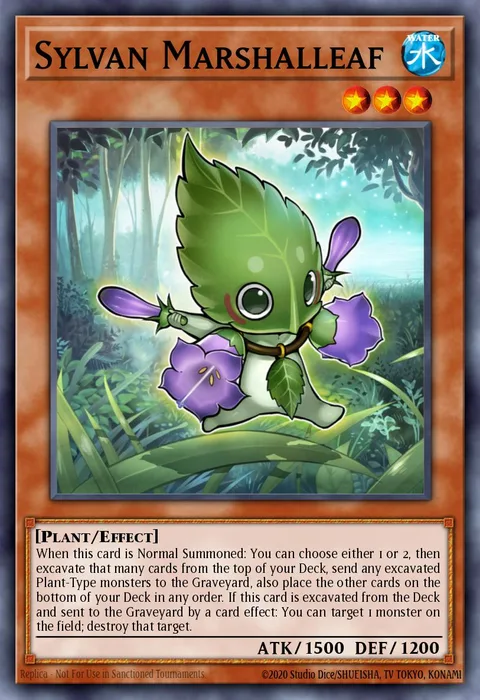 Sylvan Marshalleaf trading card