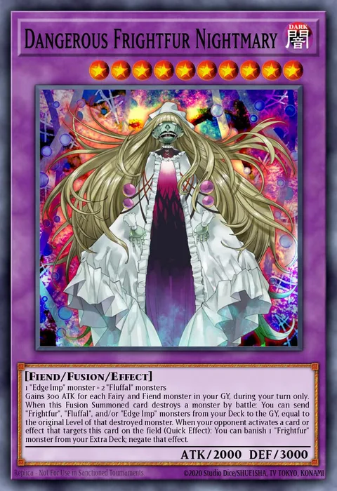 Dangerous Frightfur Nightmary trading card