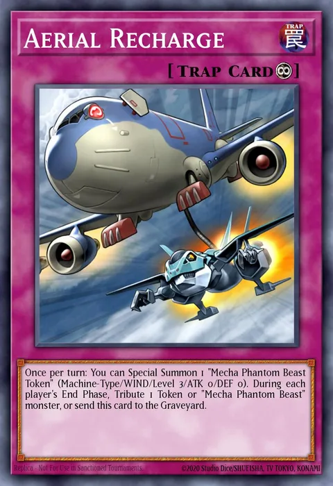 Aerial Recharge trading card