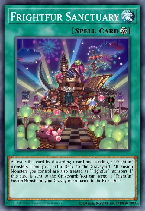 Frightfur Sanctuary trading card