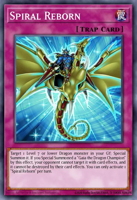 Spiral Reborn trading card