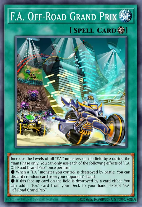 F.A. Off-Road Grand Prix trading card
