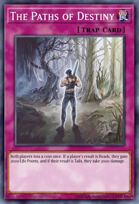 The Paths of Destiny trading card