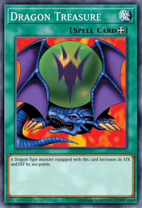 Dragon Treasure trading card