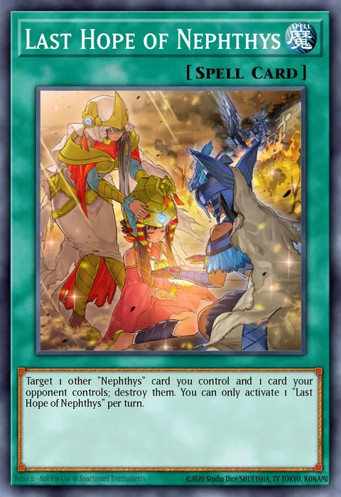 Last Hope of Nephthys trading card