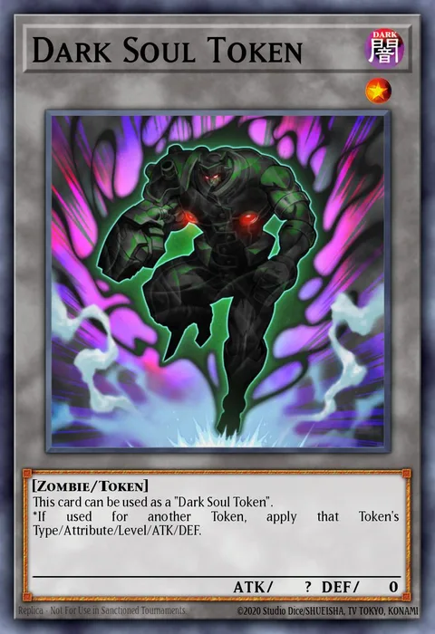 Dark Soul Token trading card