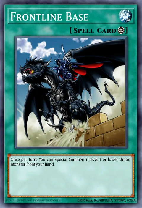 Frontline Base trading card