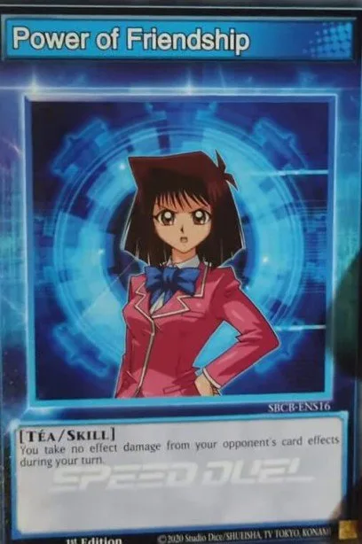 Power of Friendship trading card