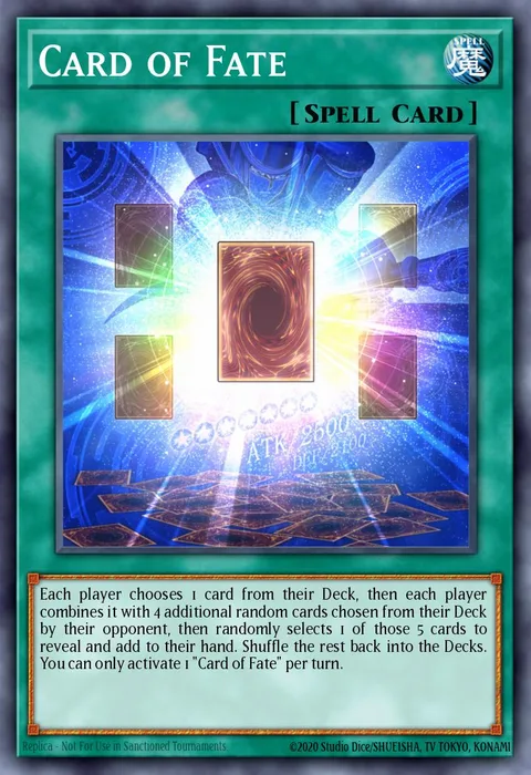 Card of Fate trading card