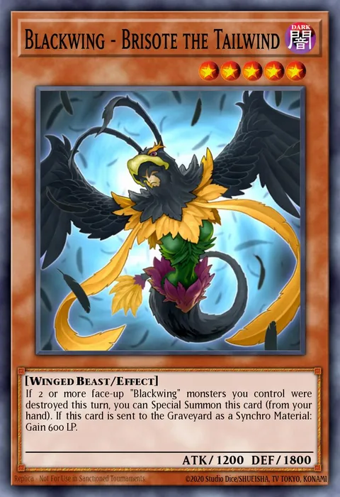 Blackwing - Brisote the Tailwind trading card