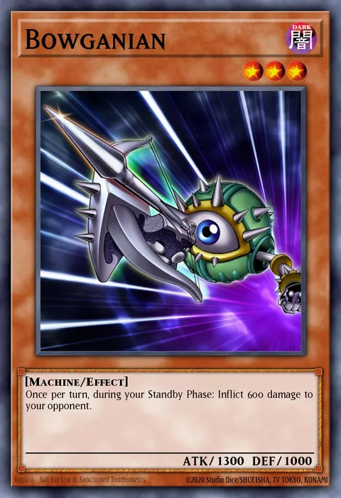 Bowganian trading card