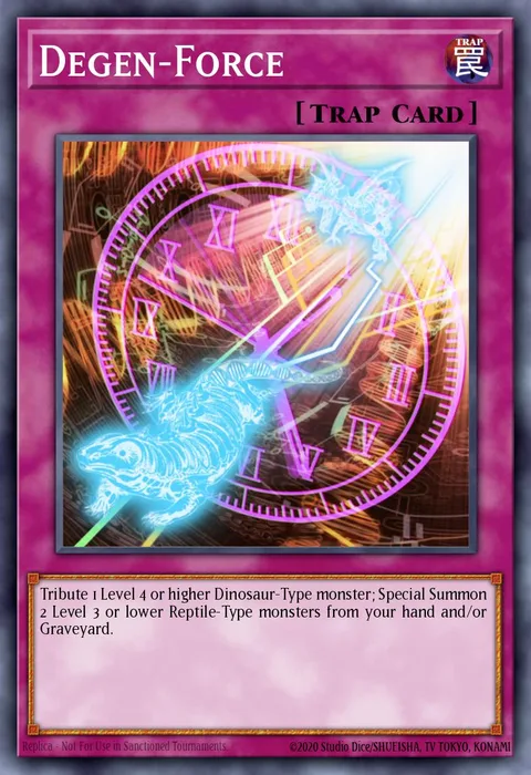 Degen-Force trading card