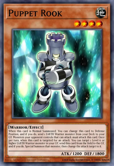 Puppet Rook trading card