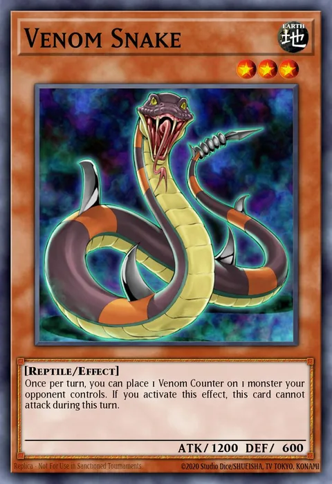 Venom Snake trading card