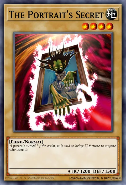 The Portrait's Secret trading card