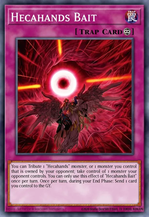 Hecahands Bait trading card