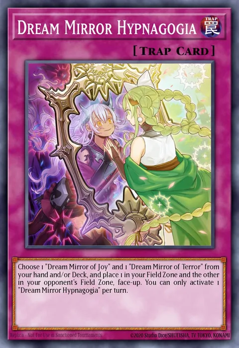 Dream Mirror Hypnagogia trading card