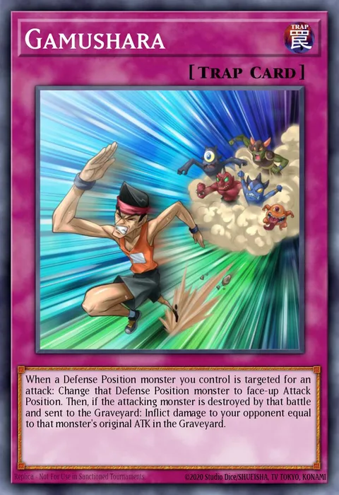 Gamushara trading card