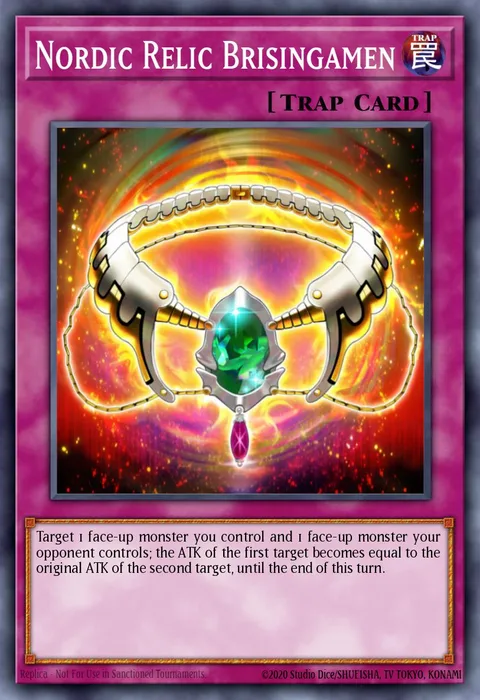 Nordic Relic Brisingamen trading card