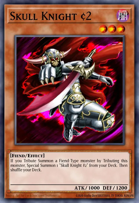 Skull Knight #2 trading card