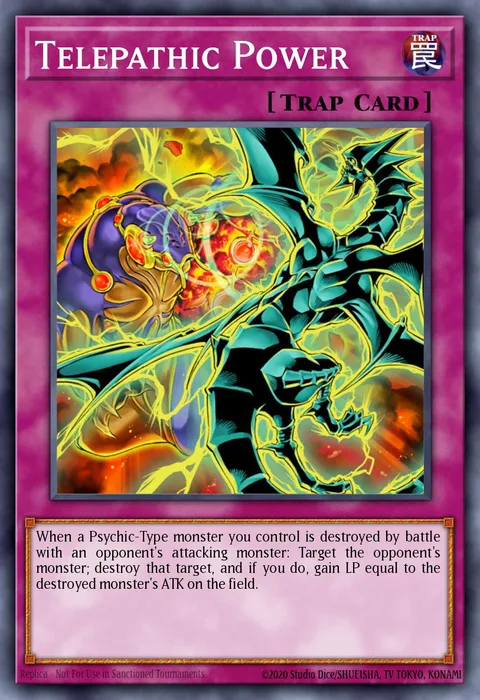 Telepathic Power trading card