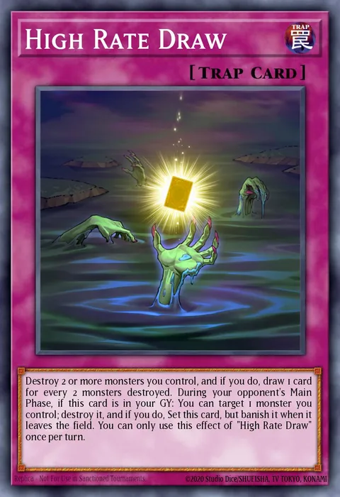 High Rate Draw trading card