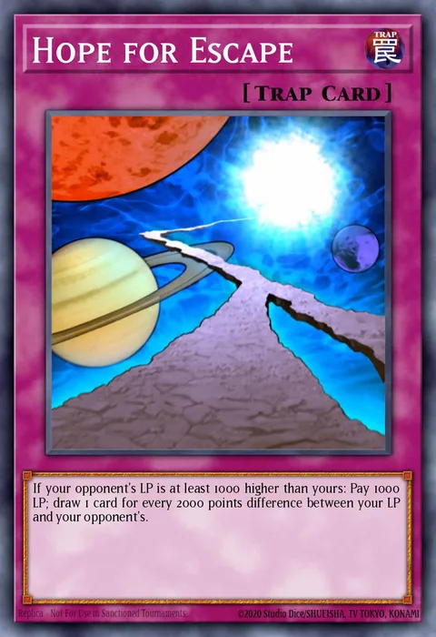 Hope for Escape trading card