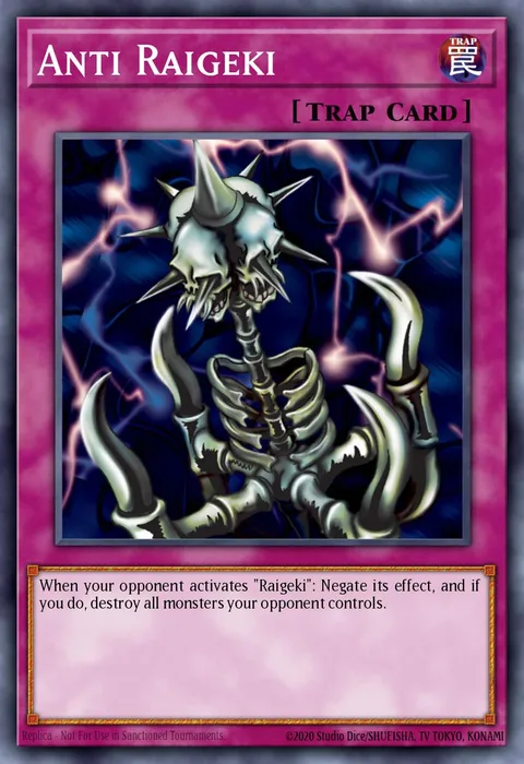Anti Raigeki trading card