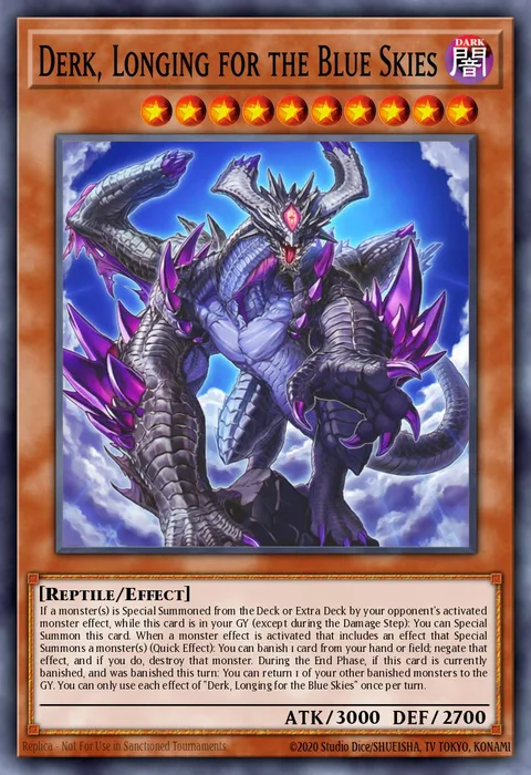 Derk, Longing for the Blue Skies trading card