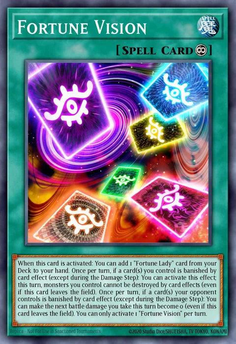 Fortune Vision trading card