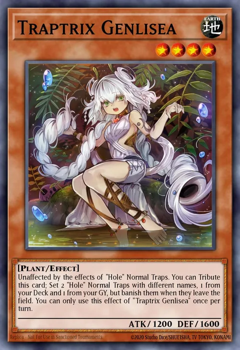 Traptrix Genlisea trading card