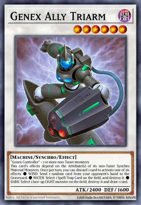 Genex Ally Triarm trading card