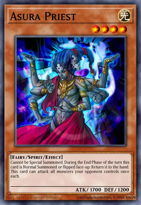 Asura Priest trading card