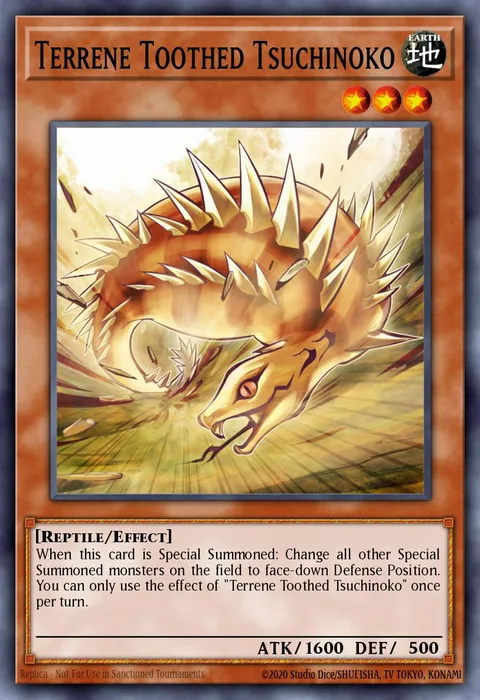 Terrene Toothed Tsuchinoko trading card