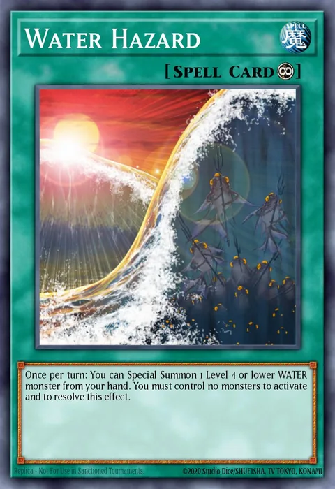 Water Hazard trading card