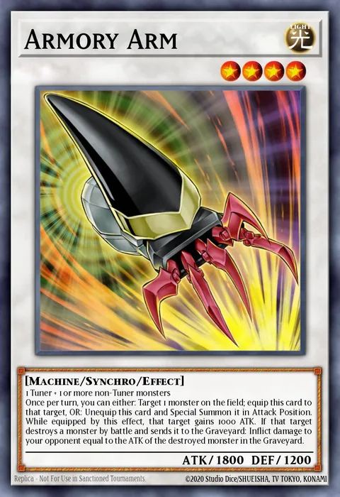 Armory Arm trading card
