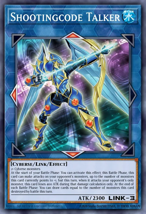 Shootingcode Talker trading card