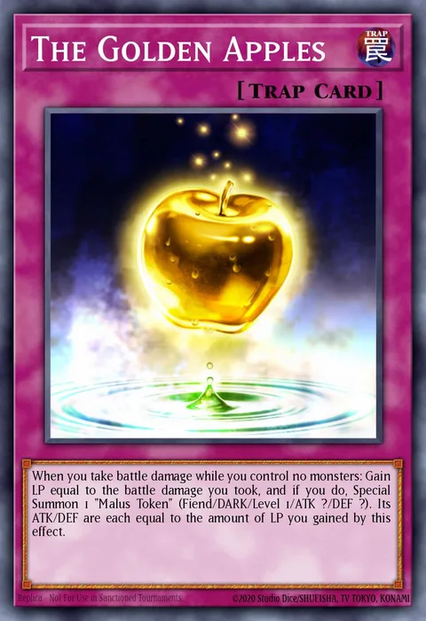 The Golden Apples trading card