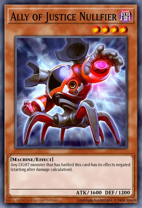 Ally of Justice Nullfier trading card