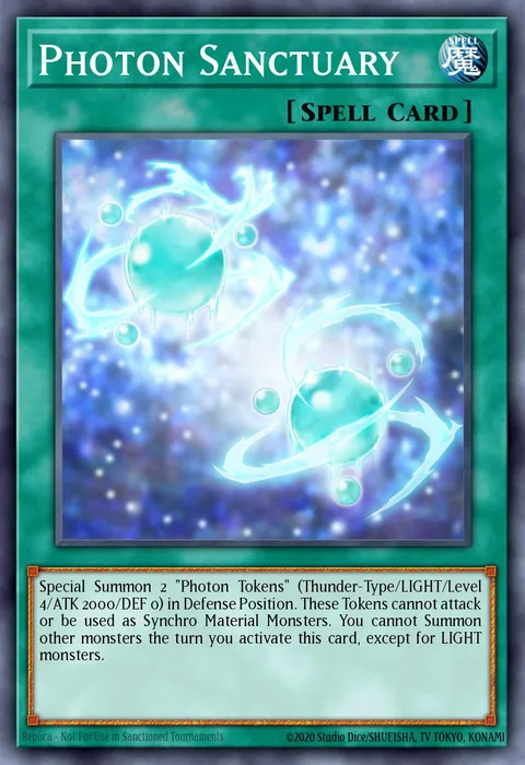 Photon Sanctuary trading card