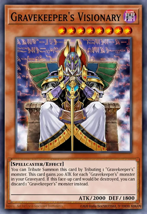 Gravekeeper's Visionary trading card