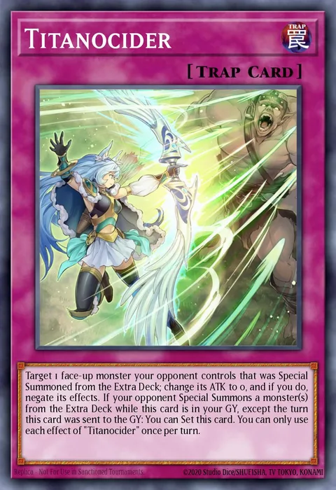 Titanocider trading card